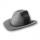 Chapéu de cowboy cinza.png